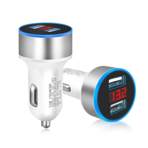 USB Car Charger 12V-24V 3.1A Quick Charge