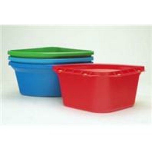 FORTEX INDUSTRIES INC D-CF-24HGREEN Corner Fence Mount Feeder  Dark Gr