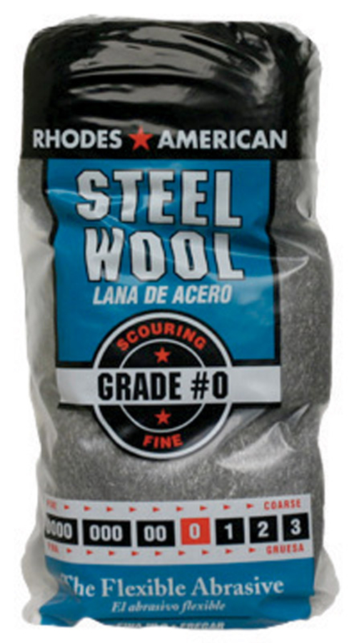 Homax 1361104 Number 0 Rhodes Steel Wool - Pack of 12