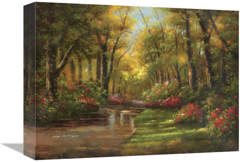 Global Gallery GCS-131290-1216-142 12 x 16 in. Enchanted Creek II Art 