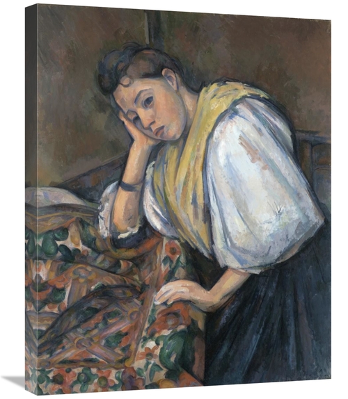Global Gallery GCS-459661-2228-142 22 x 28 in. Young Italian Woman at 