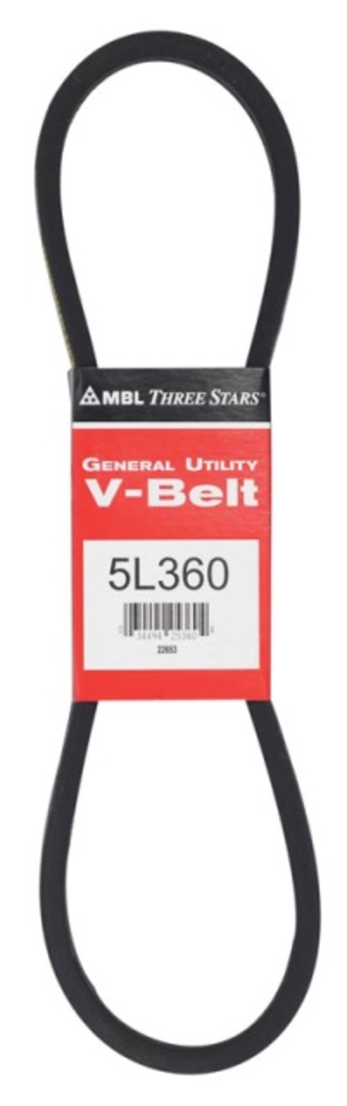 MBL 5L360A General Utility V-Belt  0.63 x 36 in.