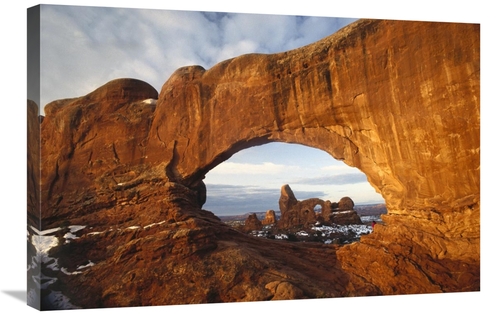 Global Gallery GCS-396667-2030-142 20 x 30 in. Turret Arch Through Nor