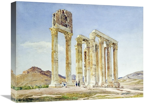 Global Gallery GCS-266731-22-142 22 in. The Temple of Olympian Zeus&#4