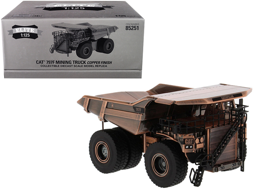 CAT Caterpillar 797F Mining Truck Copper Finish \Elite Series\" 1/125