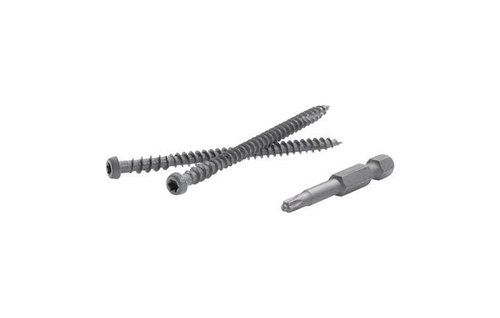 Fastenmaster 5000245 TrapEase 2.5 in. Torx TTAP Star Head Zinc Carbon 