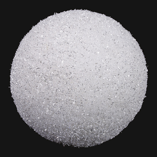 Autograph Foliages J-170220 21 in. Snowball Globe, White