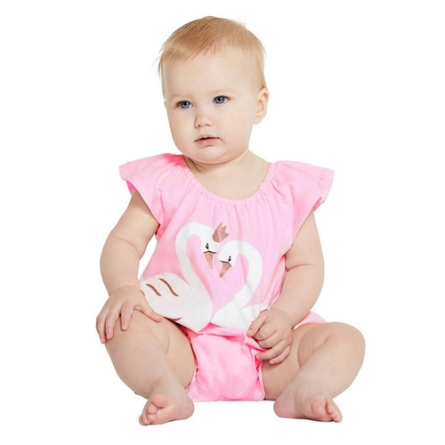 Newborn Baby Girls rompers Summer Clothes