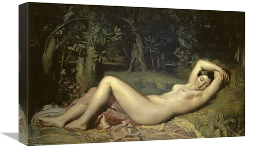 Global Gallery GCS-281884-22-142 22 in. Sleeping Nymph Art Print - The