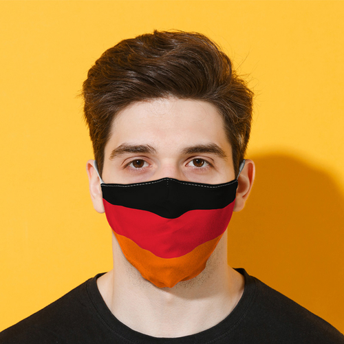 German Flag Reusable Face Covering - Large