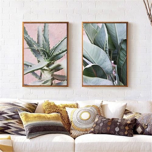 Home Decor Nordic Canvas Painting Aloe