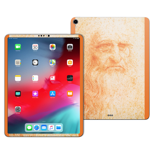 MightySkins APIPP1218-Red Chalk Man Portrait Skin for Apple iPad Pro 1