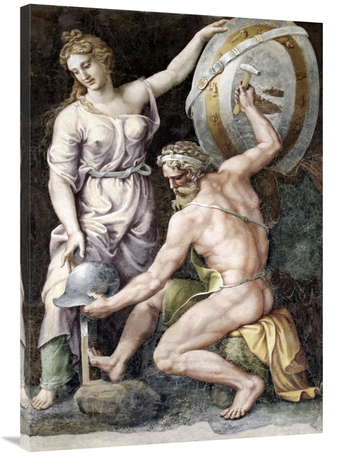 Global Gallery GCS-279875-40-142 40 in. Vulcan Forging Armour for Achi