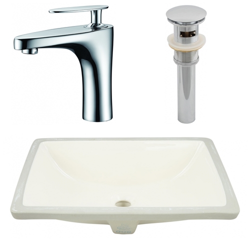 American Imaginations AI-27104 20.75 in. CSA Rectangle Undermount Sink