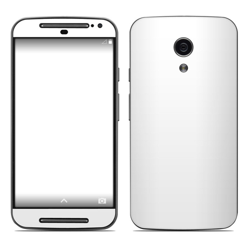 DecalGirl MMG2-SS-WHT Motorola Moto G Second Gen Skin - Solid State Wh