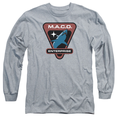 Trevco CBS1871-AL-3 Star Trek & Maco Patch Long Sleeve Cotton Adult 18