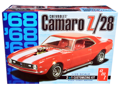 Skill 2 Model Kit 1968 Chevrolet Camaro Z/28 2-in-1 Kit 1/25 Scale