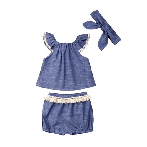 Boho Newborn Toddler Summer Clothes Baby Girls