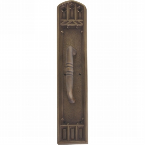 Brass Accents A04-P5841-CLN-486 Oxford Pull Plate with Colonial Wire P