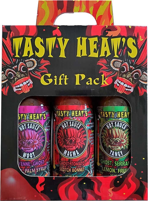  Hot Sauce Gift Set - Hot Sauce Gift Pack - Hot Sauce Kit 