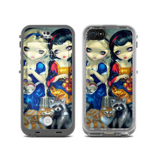 DecalGirl LC5C-ALCSNW LifeProof Fre 5C Case Skin - Alice & Snow Wh