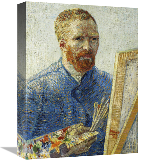 Global Gallery GCS-281302-1216-142 12 x 16 in. Self Portrait in Front 