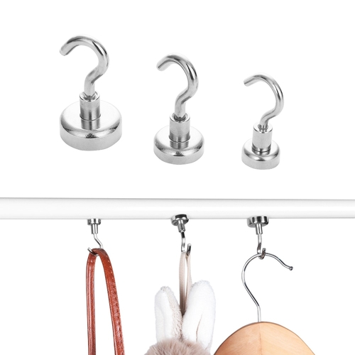 1PC Strong Powerful Magnetic Hook Storage Rack