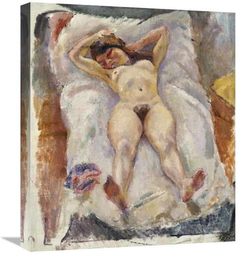 Global Gallery GCS-266988-22-142 22 in. Lounging Nude Art Print - Jule