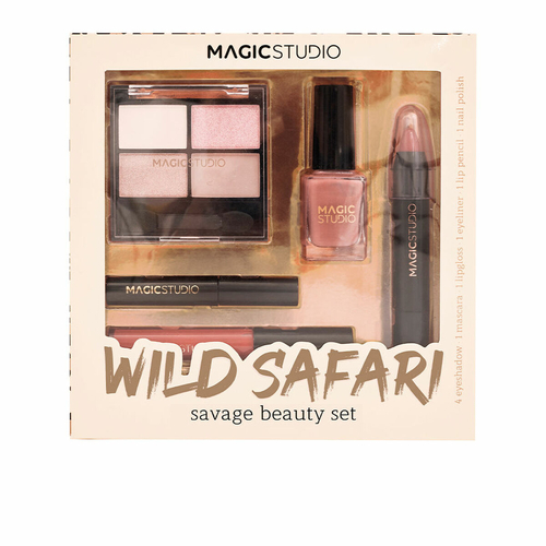 Make-Up Set Magic Studio Wild Safari Savage Beauty 6 Pieces