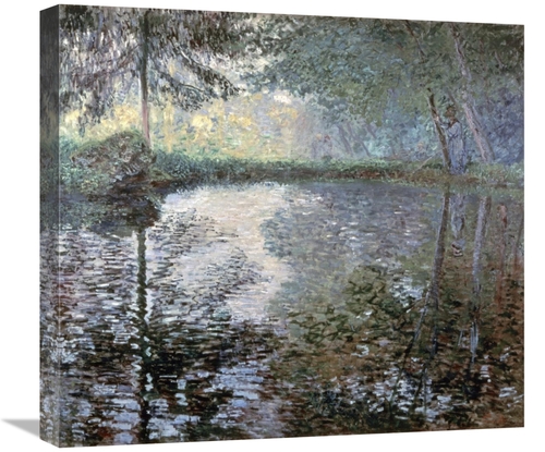 Global Gallery GCS-278691-22-142 22 in. The Pond at Montgeron, 187