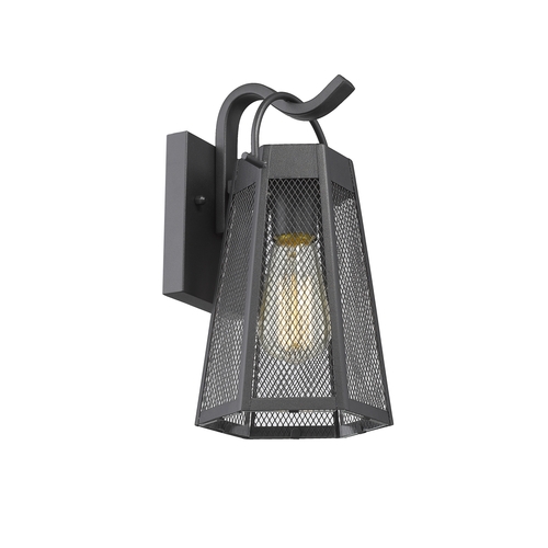 Chloe Lighting CH2D288BK12-OD1 Harper Industrial 1 Light Textured Blac