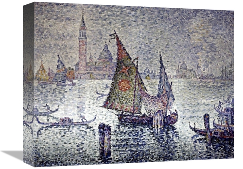 Global Gallery GCS-280061-16-142 16 in. Venice - The Green Sail Art Pr