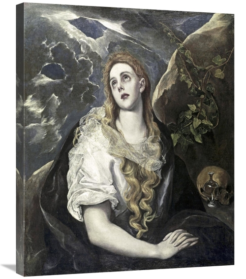 Global Gallery GCS-282008-30-142 30 in. St. Mary Magdalene in Penitenc