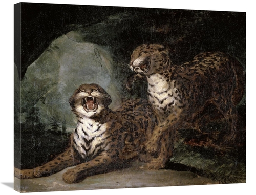 Global Gallery GCS-277681-30-142 30 in. Two Leopards Art Print - Theod