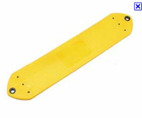 Jensen S181Y Residential Polymer Overseas Strap Seat - Yellow