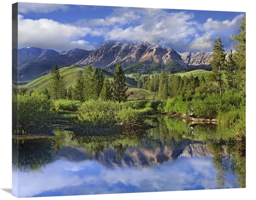 Global Gallery GCS-396400-36-142 36 in. Easely Peak, Sawtooth Nati