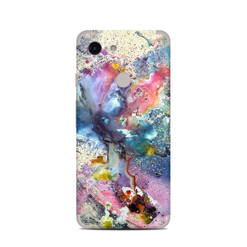 DecalGirl GPX3-COSFLWR Google Pixel 3 Skin - Cosmic Flower