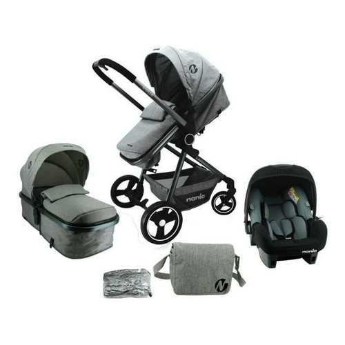 Baby's Pushchair Nania Grey Trio