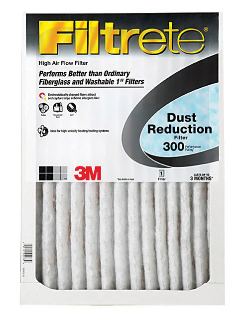 3M 317DC-6 18 x 18 x 1 in. Filtrate Dust Reduction Filter