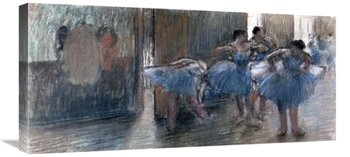 Global Gallery GCS-277313-30-142 30 in. Dancers Art Print - Edgar Dega