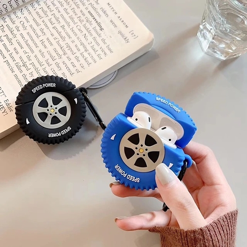 Tires Case For AirPods 1/2 Cool Headphone Case Soft 