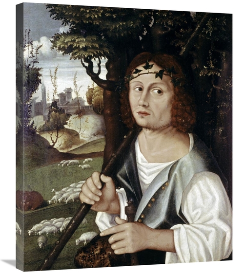 30 in. Good Shepherd Art Print - Sebastino Ferrarese