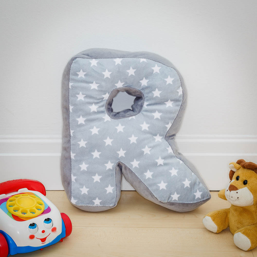 Alphabet Letter Cushion R - Home and Living Décor   