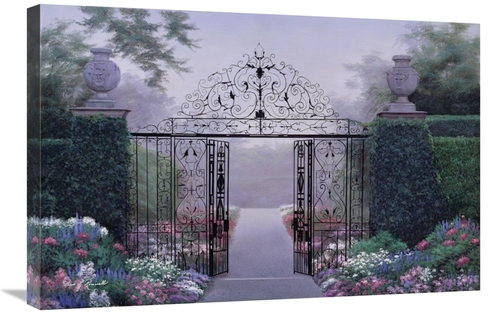 Global Gallery GCS-393944-2030-142 20 x 30 in. Elegant Garden Art Prin