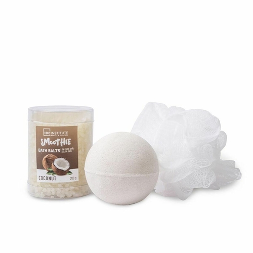 Bath Set IDC Institute Smoothie Coconut Coconut (3 Pieces) (3 pcs)