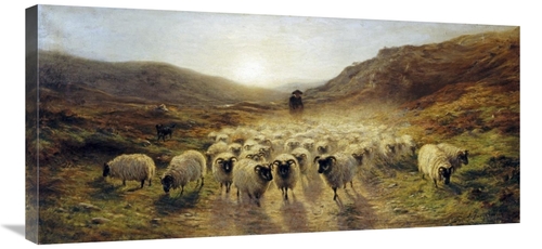 Global Gallery GCS-266311-36-142 36 in. Leaving the Hills Art Print - 