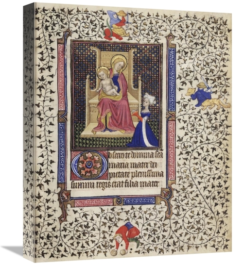 Global Gallery GCS-456808-1620-142 16 x 20 in. A Woman in Prayer Befor