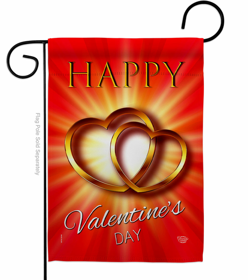 Ornament Collection G192405-BO 13 x 18.5 in. My Sweet Heart Garden Fla