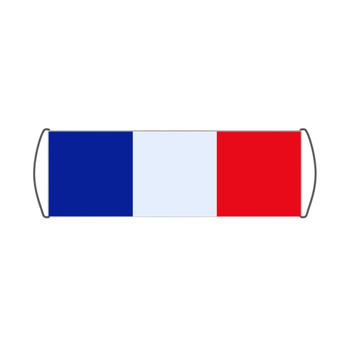 Bannière de défilement Drapeau de la France