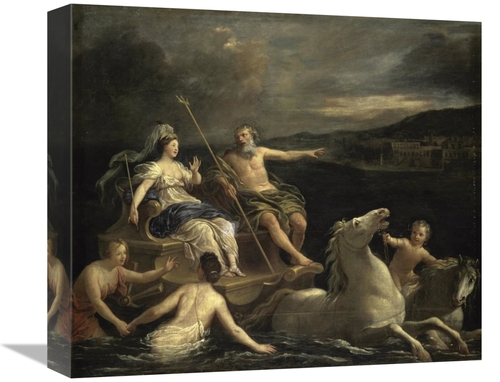 Global Gallery GCS-281766-16-142 16 in. Triumph of Neptune Bon Boullog